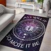 Goddess Moon Wicca Area Rug Living Room Rug