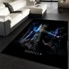 Godzilla Area Rug Art Painting Movie Rugs Floor Decor Home Decor Area Rug For Living Room Bedroom Rug Home Decor