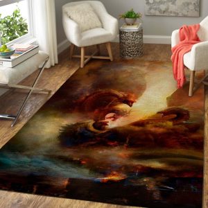 Godzilla Fans Area Rug King Of The Monsters Kx95813 Rug Carpet Area Rug For Living Room Bedroom Rug Home Decor