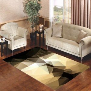 Gold Black Abstract Art Living Room Carpet Rugs Area Rug For Living Room Bedroom Rug Home Decor
