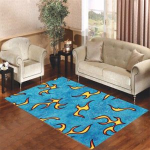 Golf Wang Blue Flame Living Room Carpet Rugs Area Rug For Living Room Bedroom Rug Home Decor