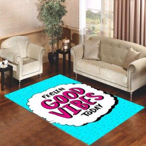 Good Vibes Today Living Room Carpet Rugs Area Rug For Living Room Bedroom Rug Home Decor