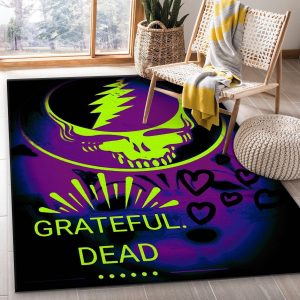 Grateful Dead Area Rug Carpet Bedroom Rug Home Decor Area Rug For Living Room Bedroom Rug Home Decor