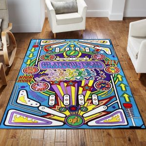 Grateful Dead Area Rug Living Room And Bedroom Rug Home Decor Area Rug For Living Room Bedroom Rug Home Decor