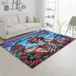 Grateful Dead Area Rug Living Room Rug Us Gift Decor Area Rug For Living Room Bedroom Rug Home Decor