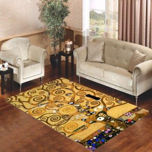 Gustav Klimt Tree Of Life Living Room Carpet Rugs Area Rug For Living Room Bedroom Rug Home Decor