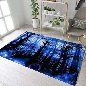 Halloween Dark Forest Clp230937M Rug Carpet Area Rug For Living Room Bedroom Rug Home Decor