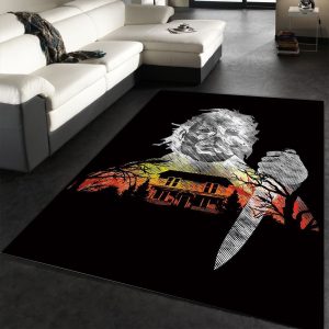 Happy Halloween Area Rug Living Room Rug Home Decor Floor Decor