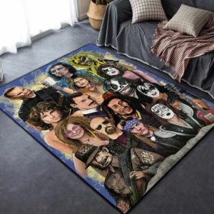 Hard Rock & Heavy Metal Area Rug Carpet Floor Rug Carpet Music Home Decor Area Rug For Living Room Bedroom Rug Home Decor