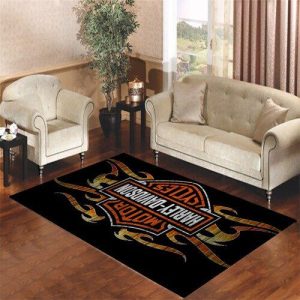 Harley Davidson Logo 3 Living Room Carpet Rugs Area Rug For Living Room Bedroom Rug Home Decor