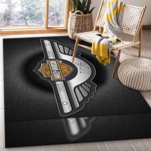 Harley Davidson Ver17 Area Rug Bedroom Rug Christmas Gift Decor Area Rug For Living Room Bedroom Rug Home Decor
