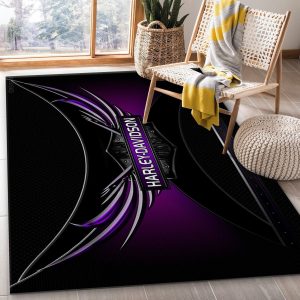 Harley Davidson Ver5 Area Rug Living Room Rug Home Decor Area Rug For Living Room Bedroom Rug Home Decor