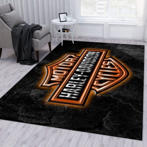 Harley Davidson Ver7 Rug Bedroom Rug Christmas Gift Us Decor