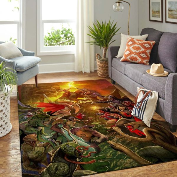 He-Man Area Rug Fighter Area Rug Floor Decor The Us Decor