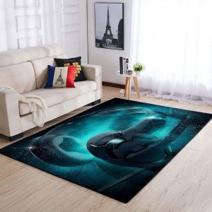 Headphone Rug Carpet Area Rug Carpet Music Floor Rug Carpet Home Decor Area Rug For Living Room Bedroom Rug Home Decor