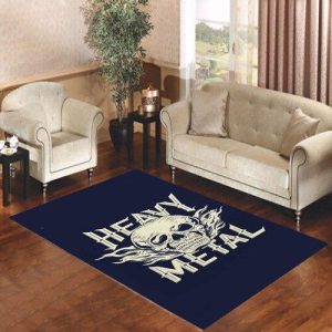 Heavy Metal Skull Living Room Carpet Rugs Area Rug For Living Room Bedroom Rug Home Decor