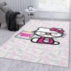Hello Kitty 12 Area Rug For Christmas Bedroom Rug Christmas Gift Decor Area Rug For Living Room Bedroom Rug Home Decor