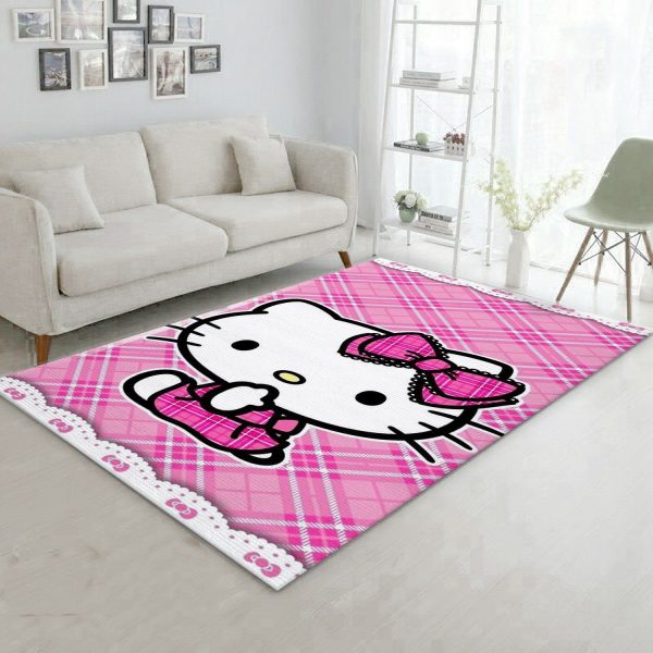 Hello Kitty 3 Rug Bedroom Rug Floor Decor Home Decor Area Rug For Living Room Bedroom Rug Home Decor