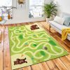 Help Little Lost Bear Find Carpet Rug Kid Play Rug Home Decor