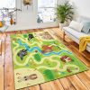 Help Little Lost Hare Find Carpet Rug Kid Play Rug Home Decor