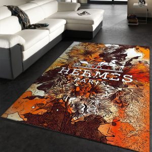 Hermes Area Rug Living Room Rug Christmas Gift Decor Area Rug For Living Room Bedroom Rug Home Decor