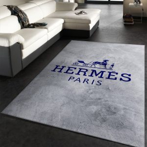 Hermes Paris Area Rug Living Room Rug Christmas Gift Decor Area Rug For Living Room Bedroom Rug Home Decor