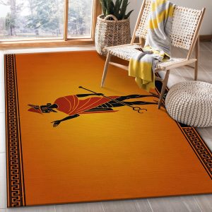 Hermes Ver11 Fashion Brand Area Rug Bedroom Rug Home Decor Area Rug For Living Room Bedroom Rug Home Decor