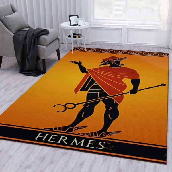 Hermes Ver15 Area Rug Bedroom Rug Family Gift Decor Area Rug For Living Room Bedroom Rug Home Decor