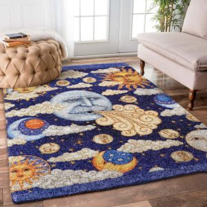 Hippie Celestial Dd2309074R Rug Carpet Area Rug For Living Room Bedroom Rug Home Decor