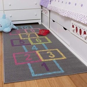 Hopscotch Game Living Room Area Carpet Living Room Rugs Fn291003 Area Rug For Living Room Bedroom Rug Home Decor