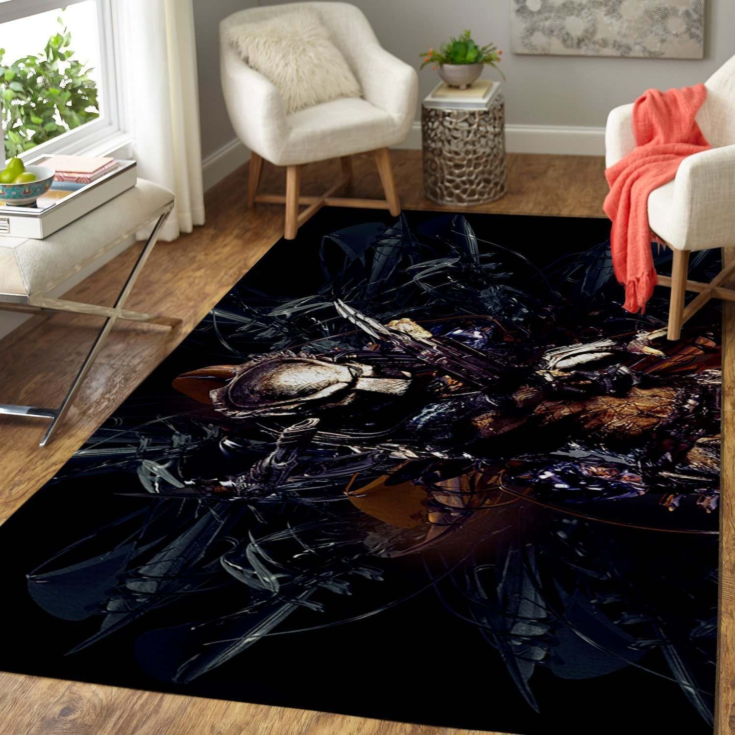 Horror Movie Alien Vs. Predator Area Rug Movie Io80001 Rug Carpet Area Rug For Living Room Bedroom Rug Home Decor Horror Movie Alien Vs. Predator Area Rug Movie Io80001 Rug Carpet Area Rug For Living Room Bedroom Rug Home Decor