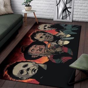 Horror Movie Legends Nice Gift Area Rug Carpet Area Rug For Living Room Bedroom Rug Home Decor