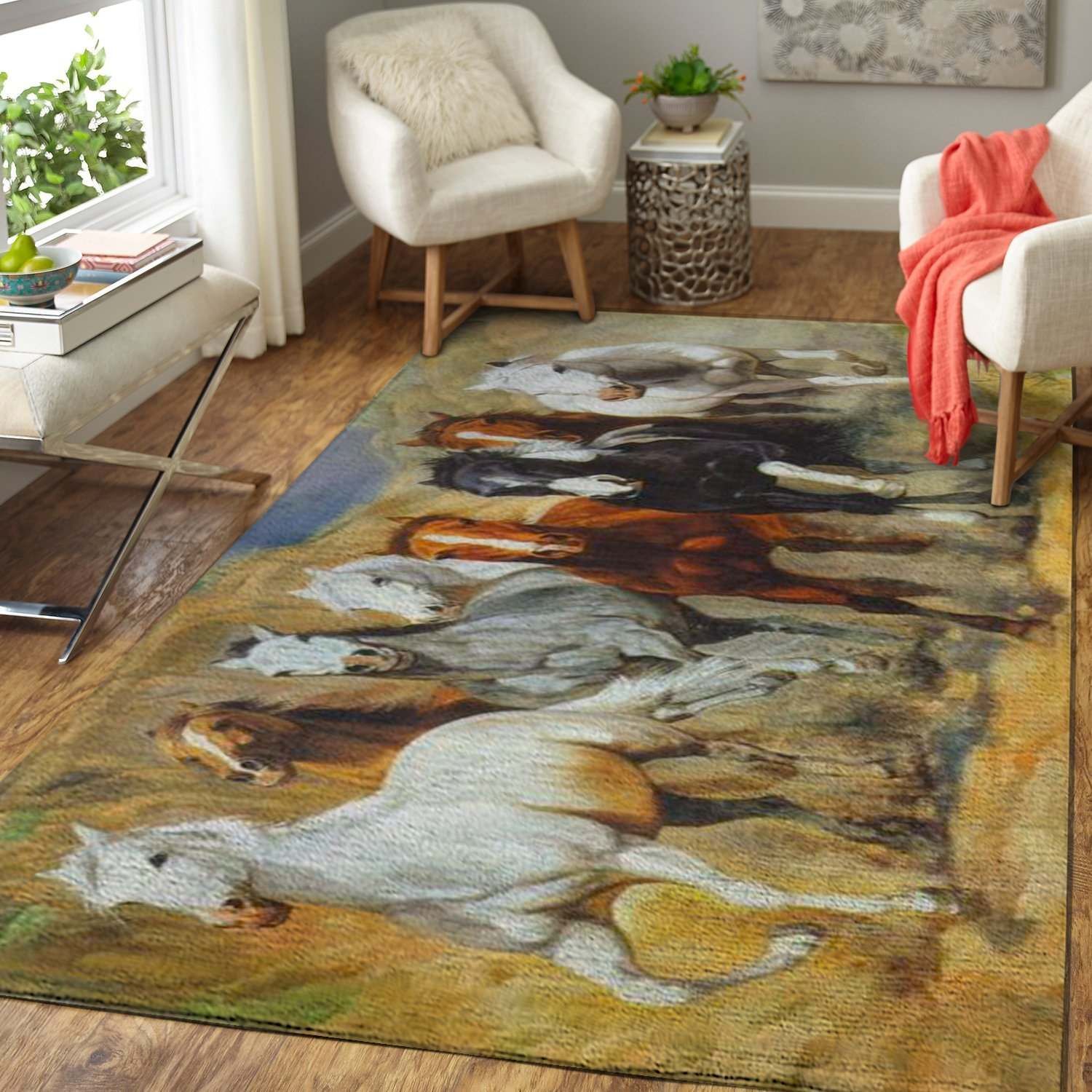 Horses Area Rug Carpet 1910169 Floor Decor Area Rug For Living Room Bedroom Rug Home Decor Horses Area Rug Carpet 1910169 Floor Decor Area Rug For Living Room Bedroom Rug Home Decor