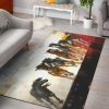 Horses Painting Native American Design Area Rug Carpet Area Rug For Living Room Bedroom Rug Home Decor