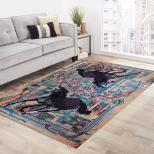 Horses Rug 2 Carpet Rug Room Decor Rug