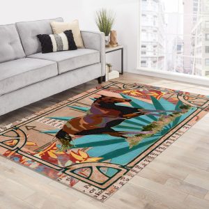 Horses Rug 3 Carpet Rug Living Room Rug