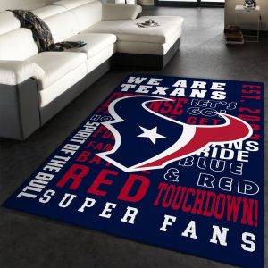 Houston Texans Area Rugs Living Room Carpet Local Brands Floor Decor The Us Decor