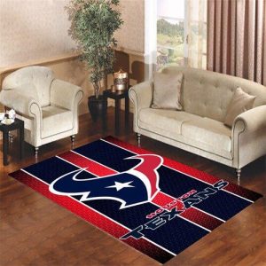 Houston Texans Red Blue Stripe Living Room Carpet Rugs Area Rug For Living Room Bedroom Rug Home Decor