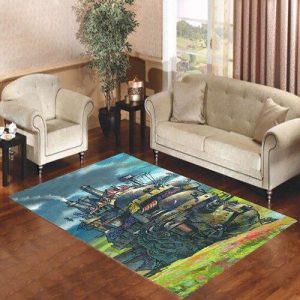Howls Moving Castle Living Room Carpet Rugs Area Rug For Living Room Bedroom Rug Home Decor