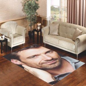 Hugh Jackman Scruffy 2 Living Room Carpet Rugs Area Rug For Living Room Bedroom Rug Home Decor