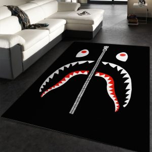 Hype Shark Area Rug Fashion Brand Rug Floor Decor Home Decor Area Rug For Living Room Bedroom Rug Home Decor