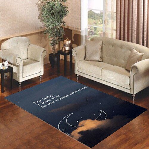 I Love You To The Moon And Back Quotes Living Room Carpet Rugs Area Rug For Living Room Bedroom Rug Home Decor I Love You To The Moon And Back Quotes Living Room Carpet Rugs Area Rug For Living Room Bedroom Rug Home Decor