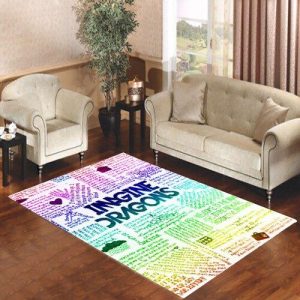 Imagine Dragons Art Quote Living Room Carpet Rugs Area Rug For Living Room Bedroom Rug Home Decor