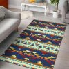 Indigenous Tribes Design Native American Area Rug Carpet Area Rug For Living Room Bedroom Rug Home Decor