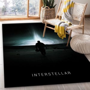 Interstellar 2014 Rug Art Painting Movie Rugs Family Gift Decor Area Rug For Living Room Bedroom Rug Home Decor