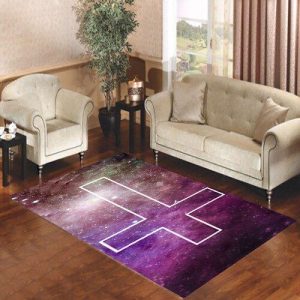 Inverted Cross Galaxy Living Room Carpet Rugs Area Rug For Living Room Bedroom Rug Home Decor