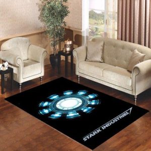 Ironman Heart Stark Industry Living Room Carpet Rugs Area Rug For Living Room Bedroom Rug Home Decor