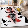 Itachi Uchiha Anime Rug Living Room Rug Us Gift Decor