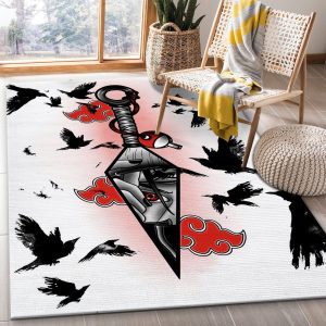 Itachi Uchiha Anime Rug Living Room Rug Us Gift Decor