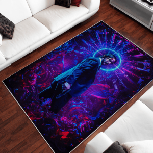 John Wick Area Rug – Home Decor – Bedroom Living Room Decor